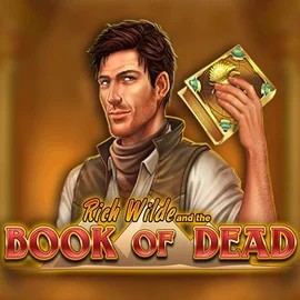 Book of Dead casino game by Play'n GO – featured logo at SlotsGem Casino
