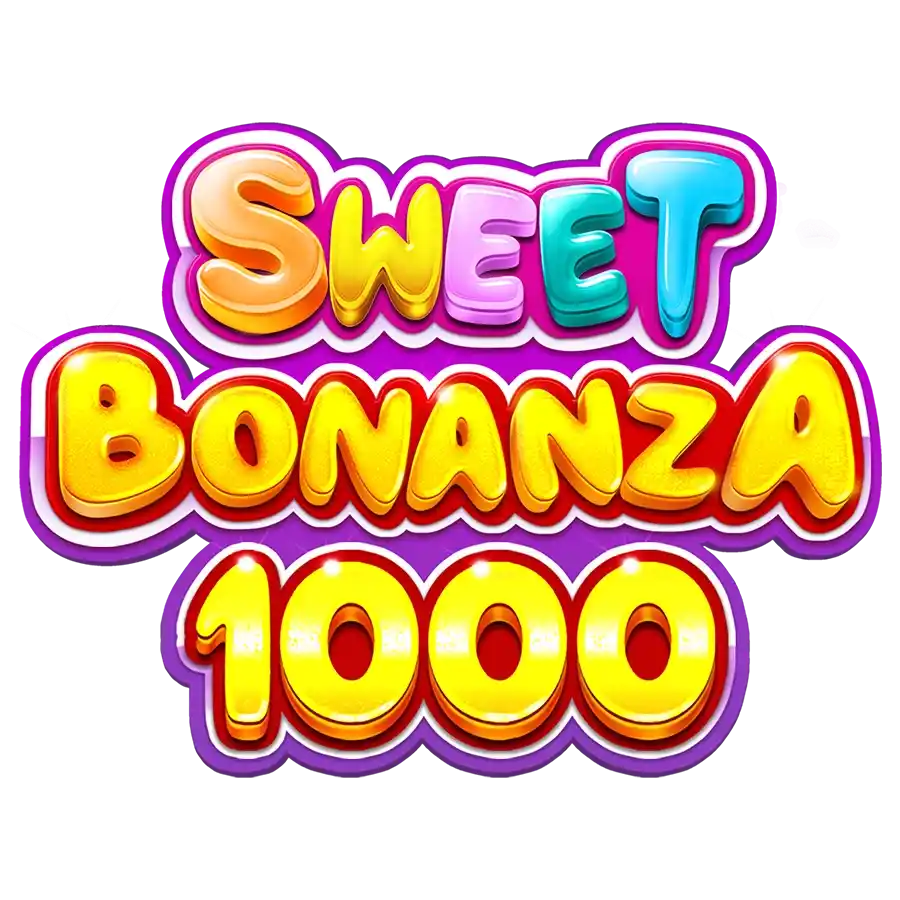 Sweet Bonanza 1000 logo by Pragmatic Play at SlotsGem CasinoSweet Bonanza 1000