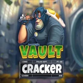 Logo of Vault Cracker from Red Tiger Gaming at SlotsGem Casino